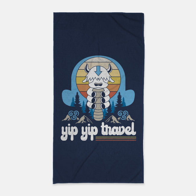 Yip Yip Travel-None-Beach-Towel-Logozaste