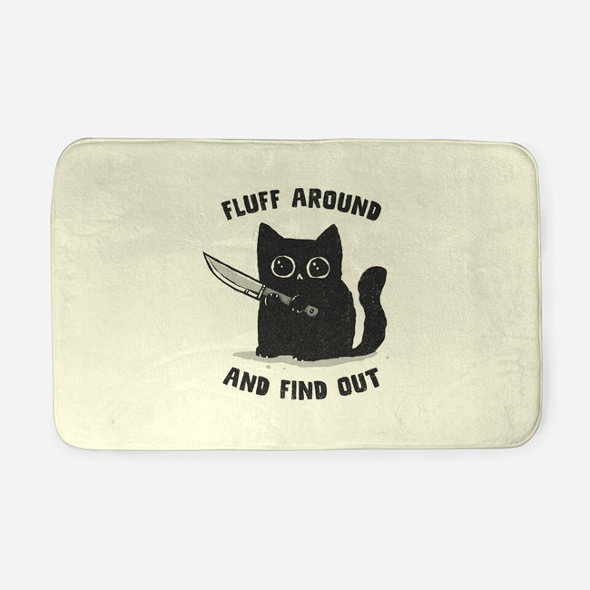 Fluff Around And Find Out-None-Memory Foam-Bath Mat-kg07