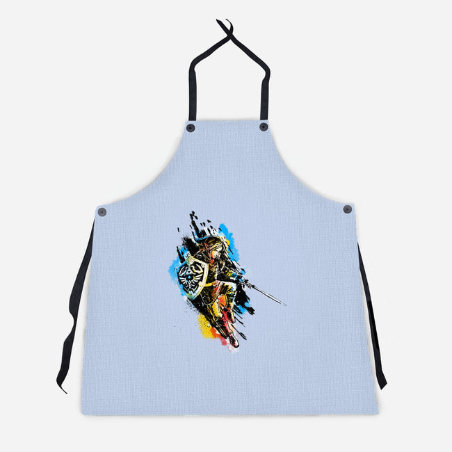 Linked-Unisex-Kitchen-Apron-kharmazero