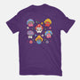 Cute But Psychedelic Mushrooms-Womens-Basic-Tee-tobefonseca