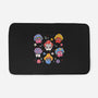 Cute But Psychedelic Mushrooms-None-Memory Foam-Bath Mat-tobefonseca