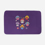 Cute But Psychedelic Mushrooms-None-Memory Foam-Bath Mat-tobefonseca