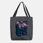 Green Mushroom Brother-None-Basic Tote-Bag-Bruno Mota