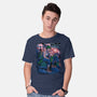 Green Mushroom Brother-Mens-Basic-Tee-Bruno Mota