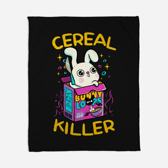 Cereal Killer Psycho Bunny-None-Fleece-Blanket-tobefonseca