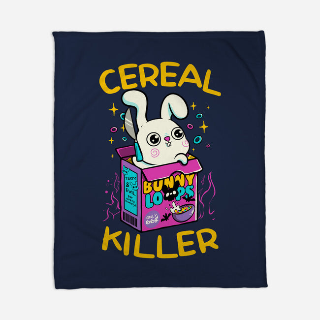 Cereal Killer Psycho Bunny-None-Fleece-Blanket-tobefonseca