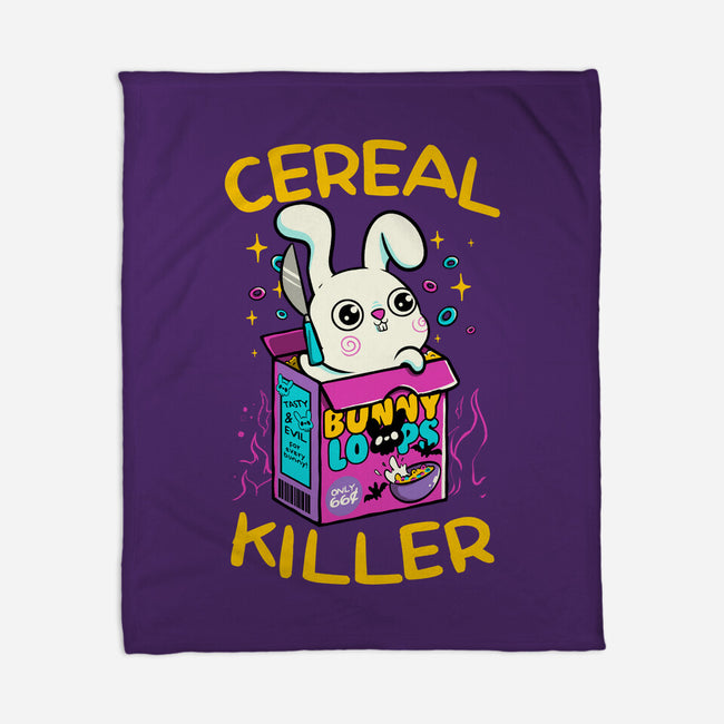 Cereal Killer Psycho Bunny-None-Fleece-Blanket-tobefonseca