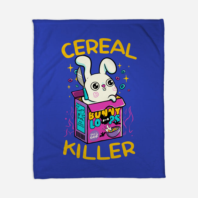 Cereal Killer Psycho Bunny-None-Fleece-Blanket-tobefonseca