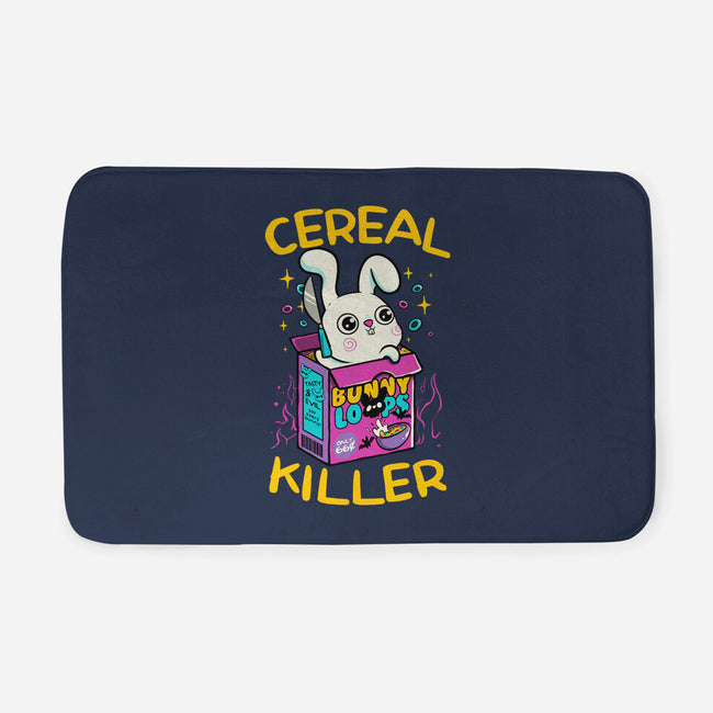 Cereal Killer Psycho Bunny-None-Memory Foam-Bath Mat-tobefonseca