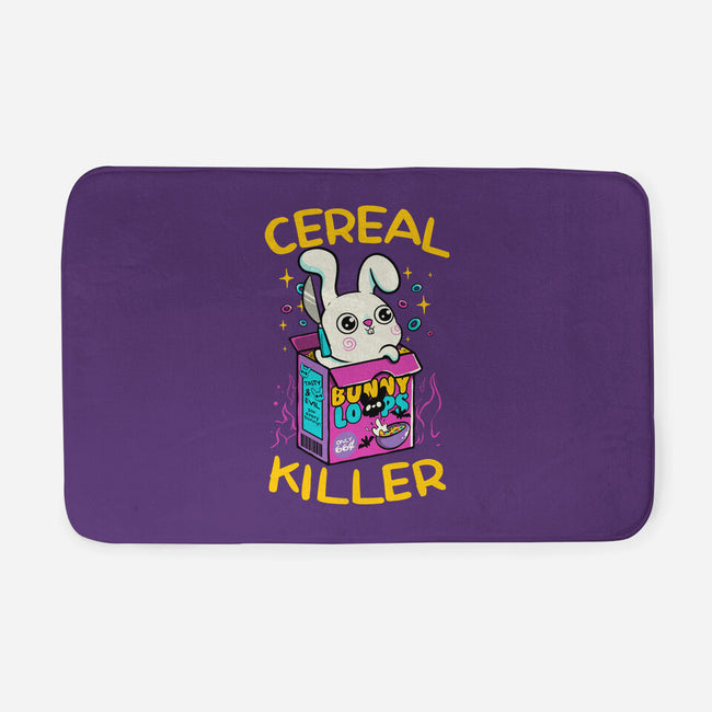 Cereal Killer Psycho Bunny-None-Memory Foam-Bath Mat-tobefonseca