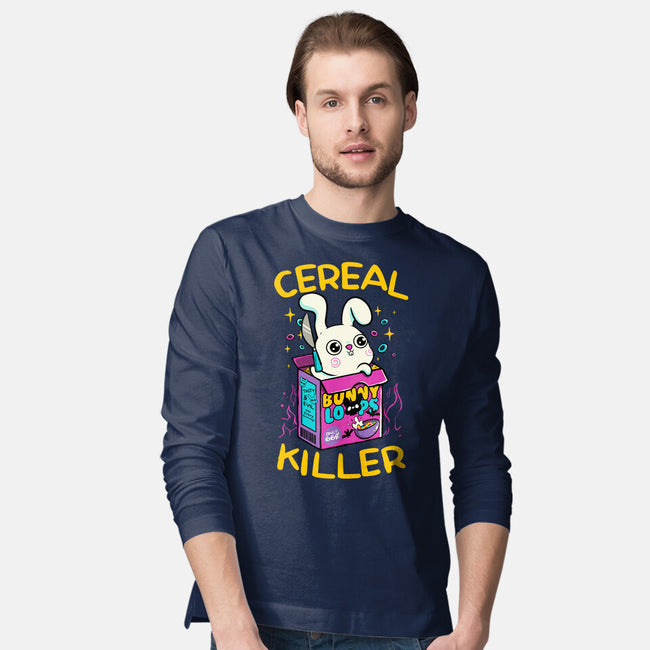 Cereal Killer Psycho Bunny-Mens-Long Sleeved-Tee-tobefonseca