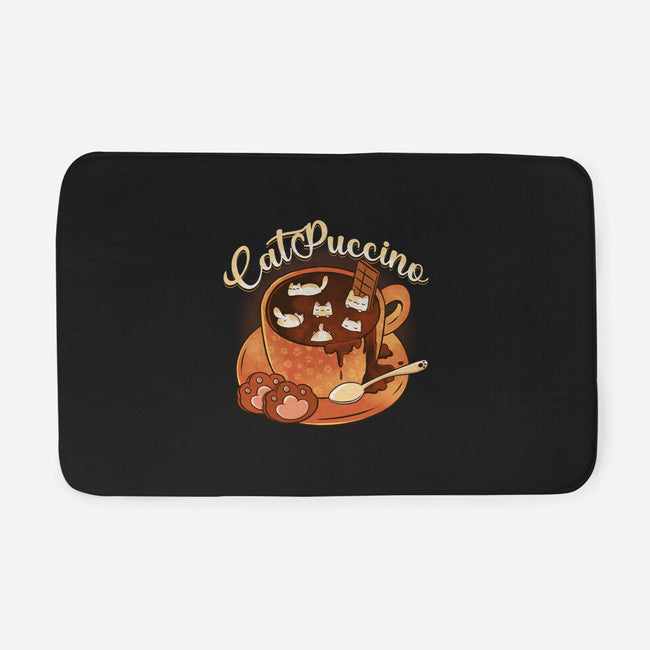 Catpuccino Kawaii Kittens-None-Memory Foam-Bath Mat-tobefonseca