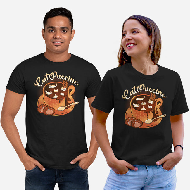 Catpuccino Kawaii Kittens-Unisex-Basic-Tee-tobefonseca