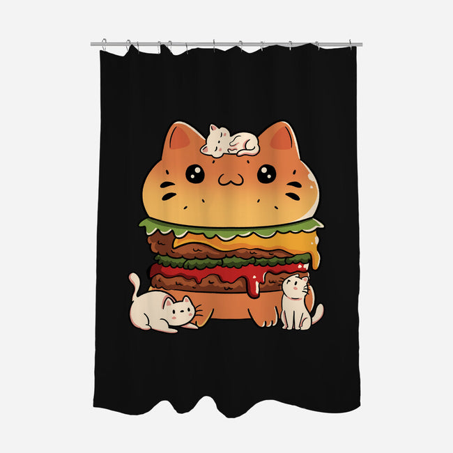 Catnivore Diet-None-Polyester-Shower Curtain-tobefonseca