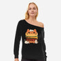 Catnivore Diet-Womens-Off Shoulder-Sweatshirt-tobefonseca