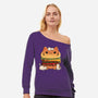 Catnivore Diet-Womens-Off Shoulder-Sweatshirt-tobefonseca