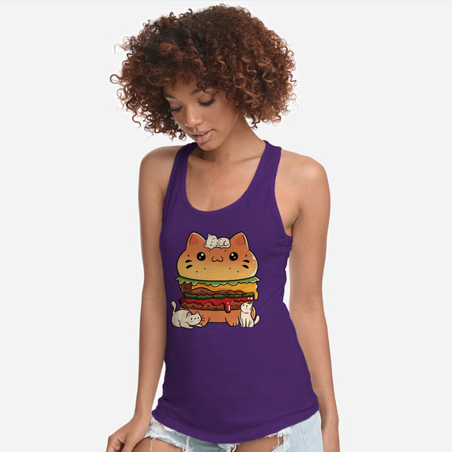 Catnivore Diet-Womens-Racerback-Tank-tobefonseca