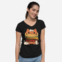 Catnivore Diet-Womens-V-Neck-Tee-tobefonseca