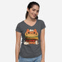 Catnivore Diet-Womens-V-Neck-Tee-tobefonseca