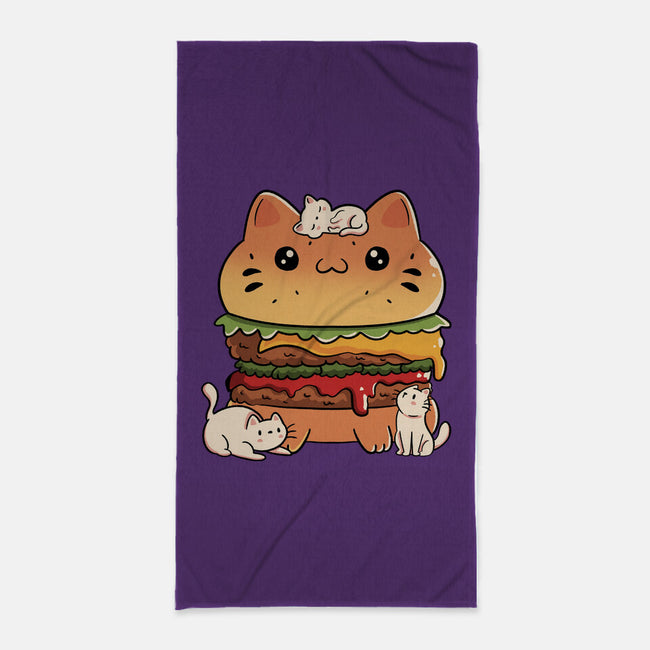 Catnivore Diet-None-Beach-Towel-tobefonseca