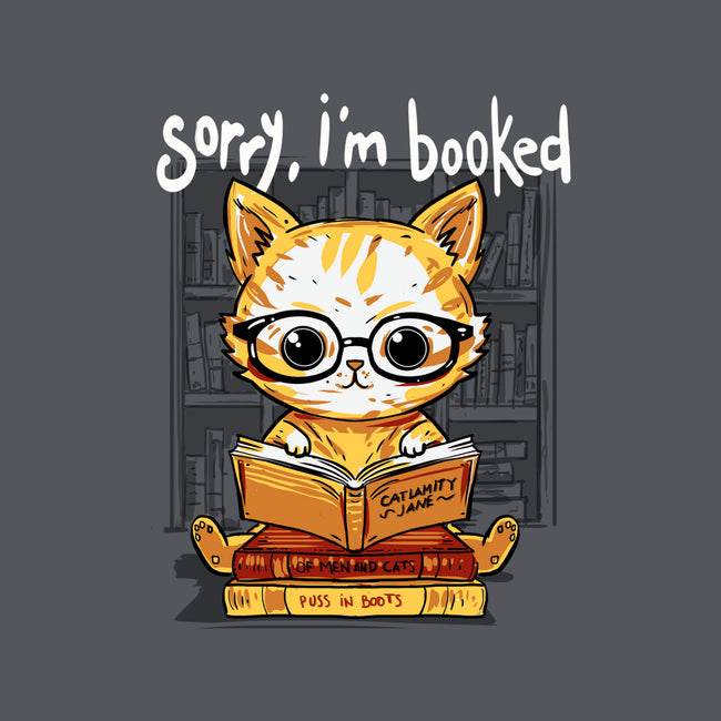 Sorry I'm Booked-Womens-Fitted-Tee-kharmazero