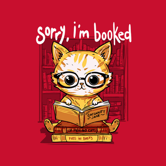 Sorry I'm Booked-Unisex-Kitchen-Apron-kharmazero