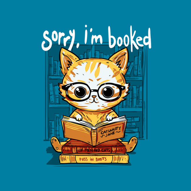 Sorry I'm Booked-Womens-Fitted-Tee-kharmazero