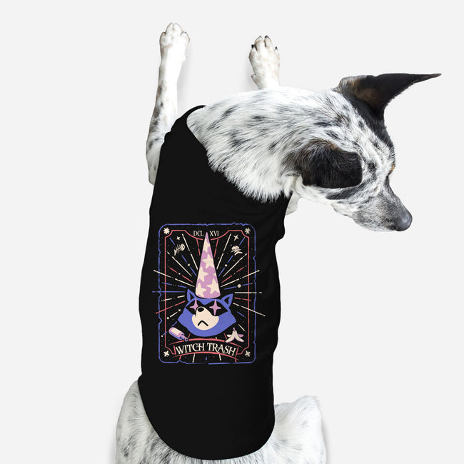 The Witch Trash-Dog-Basic-Pet Tank-ilustrata