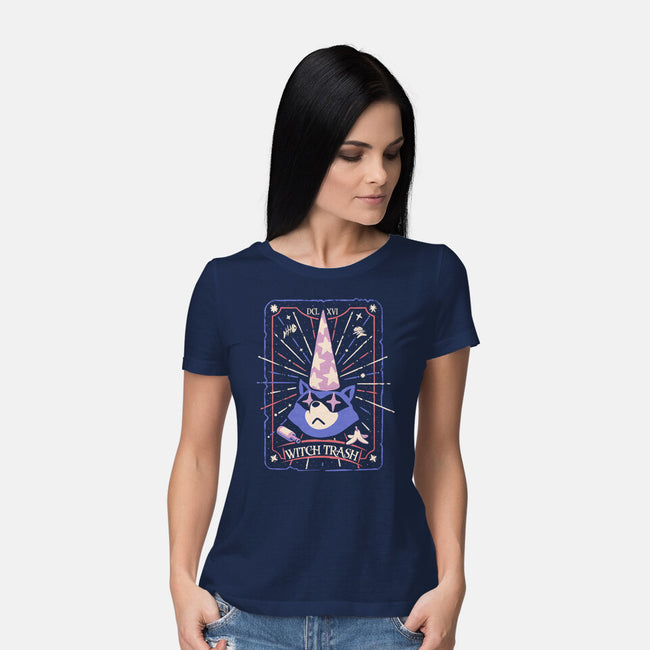 The Witch Trash-Womens-Basic-Tee-ilustrata