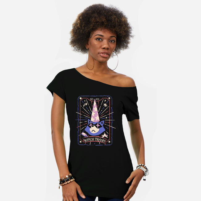 The Witch Trash-Womens-Off Shoulder-Tee-ilustrata