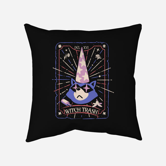 The Witch Trash-None-Removable Cover w Insert-Throw Pillow-ilustrata