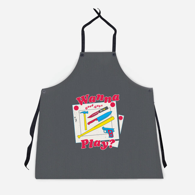 Good Guys Play-Unisex-Kitchen-Apron-Nemons