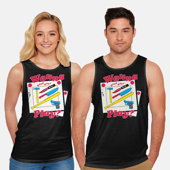 Good Guys Play-Unisex-Basic-Tank-Nemons