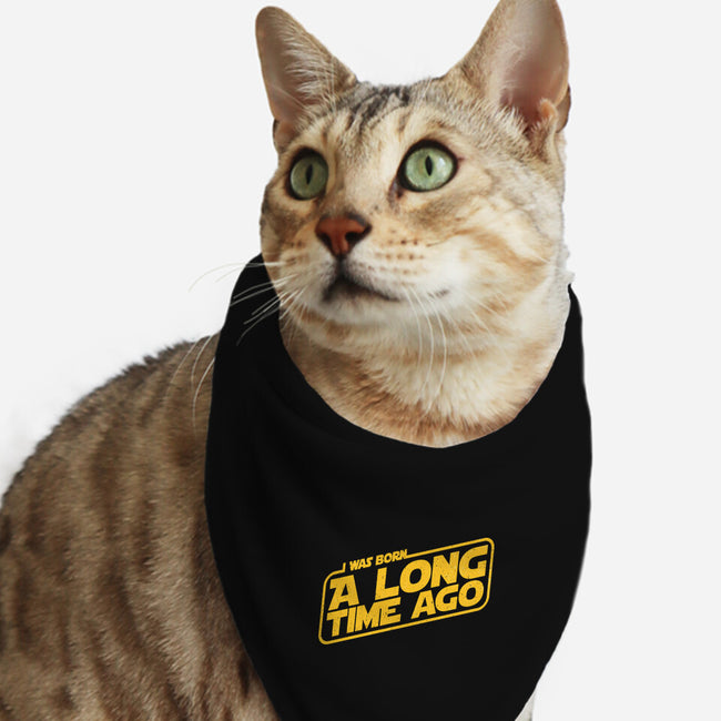 Born A Long Time Ago-Cat-Bandana-Pet Collar-retrodivision