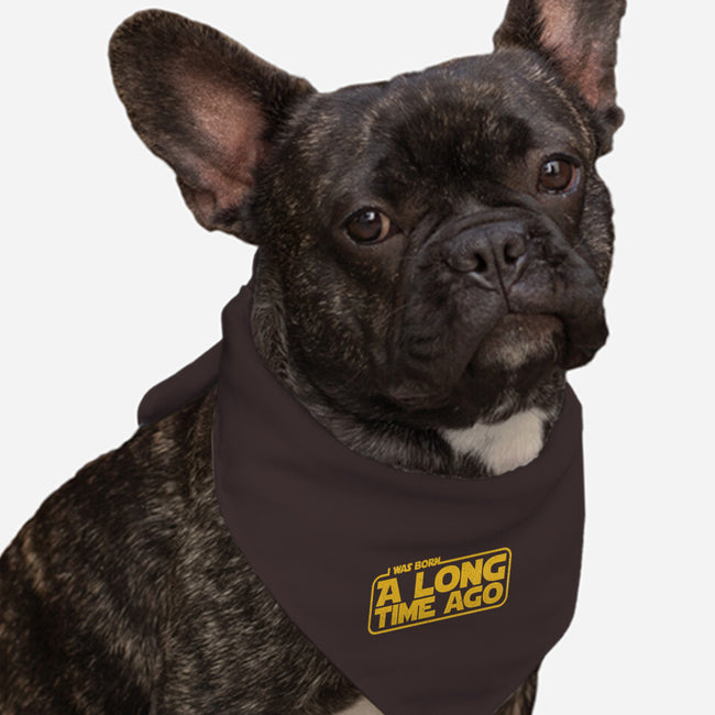 Born A Long Time Ago-Dog-Bandana-Pet Collar-retrodivision