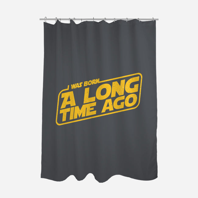 Born A Long Time Ago-None-Polyester-Shower Curtain-retrodivision