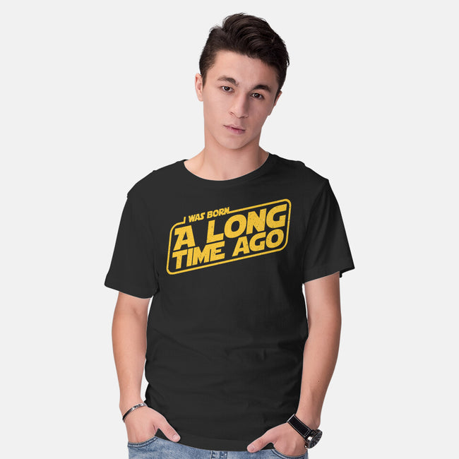 Born A Long Time Ago-Mens-Basic-Tee-retrodivision