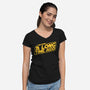 Born A Long Time Ago-Womens-V-Neck-Tee-retrodivision