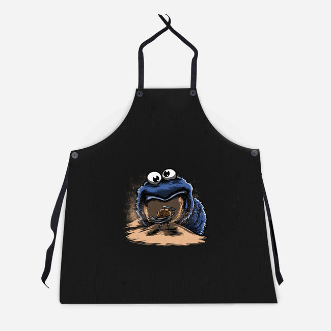 Cookieworm-Unisex-Kitchen-Apron-zascanauta