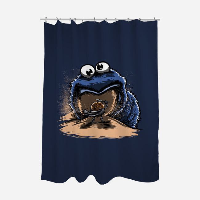 Cookieworm-None-Polyester-Shower Curtain-zascanauta