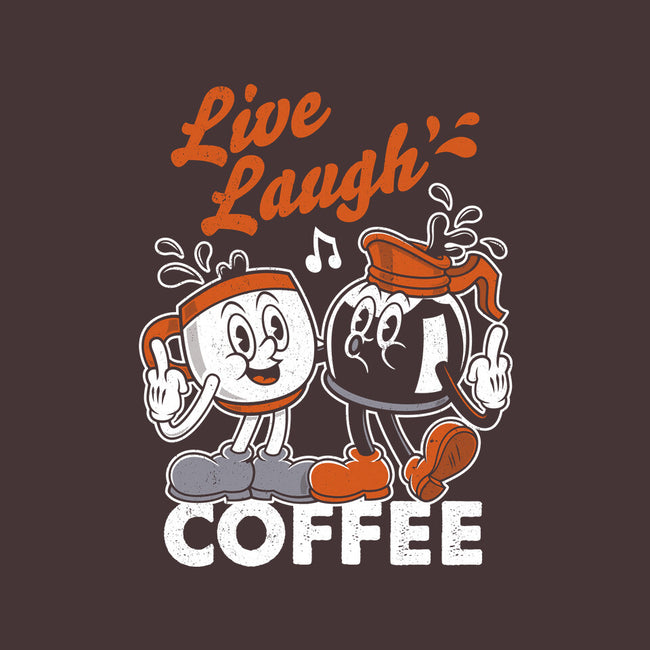 Live Laugh Coffee-Unisex-Zip-Up-Sweatshirt-Nemons