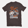 Live Laugh Coffee-Womens-Basic-Tee-Nemons