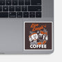 Live Laugh Coffee-None-Glossy-Sticker-Nemons