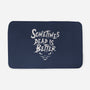 Sometimes Dead Is Better-None-Memory Foam-Bath Mat-Nemons