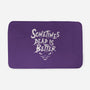 Sometimes Dead Is Better-None-Memory Foam-Bath Mat-Nemons