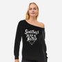 Sometimes Dead Is Better-Womens-Off Shoulder-Sweatshirt-Nemons