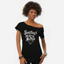 Sometimes Dead Is Better-Womens-Off Shoulder-Tee-Nemons