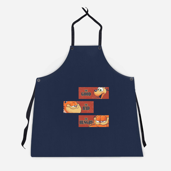 Good Bad Hungry-Unisex-Kitchen-Apron-turborat14