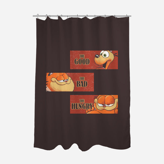 Good Bad Hungry-None-Polyester-Shower Curtain-turborat14