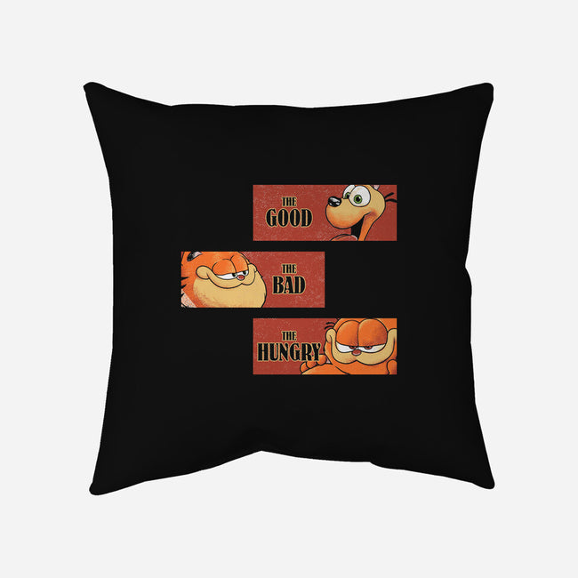 Good Bad Hungry-None-Removable Cover-Throw Pillow-turborat14